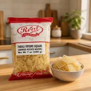 Real Fryums Square  200 GM