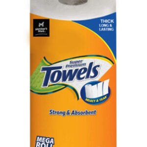 Towel Super Premium Mega Roll 150Sheets  EACH