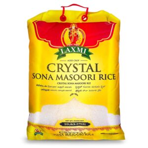 Laxmi Crystal Sona Masoori Rice  20 lb